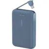 Image de Batterie externe BELKIN 10000 mAh avec cable USB-C intégre bleu