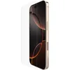 Image de Belkin ScreenForce TemperedGlass verre trempé pour iPhone 16 Pro, fine, transparente, antirayure, dureté 9H, support Easy Align, sans bulle d'air, vitre protection d'écran pour iPhone 16 Pro