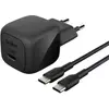Image de Chargeur BELKIN 45W USB charge rapide & cable 1M Noir