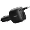 Image de Chargeur allume cigare BELKIN 75W avec cable retractable