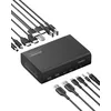 Image de Belkin Connect Dock 14-en-1, 140 W, Affichage Double, USB-C 4K 60 Hz, DisplayLink, Transfert De 10 Gbit/s, Port Ethernet De 1 Gbit/s, Extension De Connexion pour Ordinateurs Portables