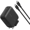 Image de Belkin - Chargeur Ordinateur Portable  Usb-C 100w Gan + Cable Usb-C 1.5m Noir