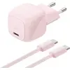 Image de Belkin - Chargeur Solaire  Usb-C 30w + Cable Usb-C 2m Rose