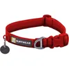 Image de RUFFWEAR Collier pour Chien Front Range, Sangle Tubelok résistante, Anneau de Fixation en Aluminium et Boucle à Ouverture latérale, élégant et Durable Red Canyon 14"-20"