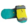 Image de RUFFWEAR Grip Trex Lot de 2 bottes pour chien - Chaussures de trail pour randonnée, escalade et jeux aquatiques - Confortables - Antidérapantes - Vert lichen - 3,8 cm