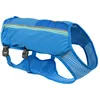 Image de RUFFWEAR Trail Runner Gilet d'hydratation pour Chien léger et léger avec Point d'attache pour Laisse, Comprend Deux flacons Souples, Blue Pool, Small
