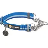 Image de RUFFWEAR Chain Reaction Collier pour Chien, Collier de Dressage réglable Anti-Traction, Anneau en D en Aluminium et Cordon de Serrage limité, Collier réfléchissant avec Blue Pool 20"-26"