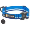 Image de Ruffwear Top Rope Collier réfléchissant pour Chien avec Anneau en V en Aluminium et Boucle en métal, Sangle Confortable et Solide pour Promener Le Chien, Taille M (36-51 cm), Bleu Piscine