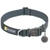 Image de RUFFWEAR Collier pour Chien Hi & Light, Ultra Solide et léger, Anneau de Fixation de la Laisse en Aluminium et Boucle à Ouverture latérale, Accessoire élégant pour Le Cou, Basalt Grey 20"-26"