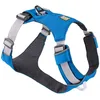 Image de RUFFWEAR Harnais pour Chien Hi & Light, Équipement de Marche et d'aventure Ultra léger et à Profil Bas, entièrement réglable, Anneau V-Ring en Aluminium pour la Laisse, Blue Dusk (L/XL, 81-107cm)