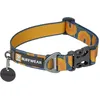 Image de RUFFWEAR Crag Dog Collar, Small Dog Collar with Aluminium V-Ring, Adjustable Length Pet Dog Collar, Comfortable Soft Collar, Premium Animal Collar with Dog Lead Attachment Ring, 28-36cm, Canyon Oxbow