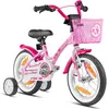 Image de PROMETHEUS BICYCLES Velo Enfant 4 Ans - vélo Fille 14 Pouces a Roulette pour 3 a 5 Ans - Petite Princesse en Rose