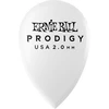 Image de Ernie Ball 9336 Médiators Prodigy White Teardrop 2,0mm X6