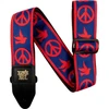Image de Ernie Ball 4698 Sangle guitare Jacquard Peace Love Dove Rb