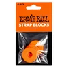 Image de Ernie Ball Strap Blocks 4 Pièces Rouge