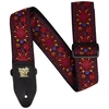 Image de Ernie Ball 5369 Sangle guitare Jacquard Crimson Royal Bloom