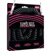 Image de Ernie Ball 6044 câble d'instrument spiralé 9 m noir