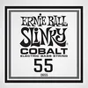 Image de Ernie Ball 10655 - Corde basse au détail Slinky Cobalt - Filé Cobalt 055