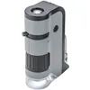 Image de Microscope Carson MicroFlip 100-250x UV & LED pour l'éducation STEM, les étudiants - Adaptateur inclus avec l'application CarsonCam qui permet de le convertir en microscope numérique (MP-250)