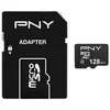 Image de PNY Performance Plus Carte Mémoire microSDXC 128 Go + Adaptateur SD, Classe 10