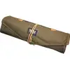 Image de Tackle Waxed Canvas Roll Up Forest Green housse pour baguettes enroulable