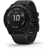 Image de Garmin Fenix 6X Pro, Gray Noire avec Bracelet Noir