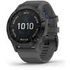 Image de Garmin Fenix 6 Pro Solar Smartwatch Schiefergrau/Schwarz 010-02410-11
