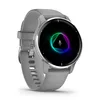 Image de Garmin Venu 2 Plus - Montre connectée GPS Multisports avec appels Via Bluetooth & Suivi santé - Silver avec Bracelet Silicone Gris - Boîtier 43 mm