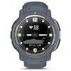 Image de Garmin Instinct Crossover - Montre GPS connectée Hybride et Robuste   Bleu Granite   Boîtier 45 mm