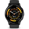 Image de Montre GPS connectée - GARMIN - Venu 3 - WiFi - 35 4 mm (1 4) - Acier Gray boîtier noir et bracelet en silicone noir
