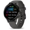 Image de Montre connectée Garmin Venu 3S 41mm en acier Gray, boîtier gris foncé et bracelet en silicone gris foncé en occasion ou reconditionné