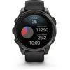 Image de Montre connectée AMOLED Sapphire Titane Carbon Gray DLC 47mm, F nix 8 noir