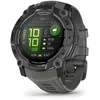 Image de Garmin Instinct 3, AMOLED - Montre GPS Robuste et connectée   Noire avec bracelet gris charbon - Boîtier 50 mm