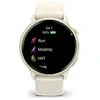 Image de Montre connectée sport - GARMIN - Vivoactive 6 - Ecran AMOLED - GPS - Beige/ Or