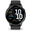 Image de Montre connectée Garmin Venu 4 45 mm Noir et Gris avec bracelet silicone Noir en occasion ou reconditionné