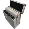 Image de Retro Musique KXRM 03 flight case pour disques vinyles (argenté)