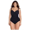 Image de Miraclesuit 6518963W Must Haves Sanibel Maillot de Bain Sculptant avec Armatures Noir 48W
