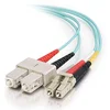 Image de Cbl/2m LC/SC 10Gb LSZH Dplx 50/125 Fbr
