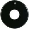 Image de Remo - Peau de batterie - 24 ebony amb.g.caisse+decoupe
