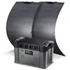 Image de ALLPOWERS 2400W Générateur Solaire S2000 Pro avec PV 100W - S2000 Pro + 2PCS SF100 PV 100W