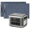 Image de ALLPOWERS Générateur Solaire 2500W (R2500 V2+ SF100 100W Panneau Solaire) - R2500 + 2PCS SF100 Panneau Solaire 100W
