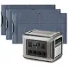 Image de ALLPOWERS Générateur Solaire 2500W (R2500 V2+ SF100 100W Panneau Solaire) - R2500 + 3PCS SF100 Panneau Solaire 100W