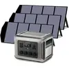 Image de ALLPOWERS Générateur Solaire 2500W (R2500 V2+ SP029 140W Panneau Solaire) - R2500+3PCS SP029 Panneau Solaire 140W