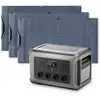 Image de ALLPOWERS Générateur Solaire 3500W (R3500 V2+ SF100 100W Panneau Solaire Flexible) - R3500 + 3PCS SF100 Panneau Solaire 100W