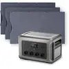Image de ALLPOWERS Générateur Solaire 3500W (R3500 V2 + SF200 200W Panneau Solaire Flexible) - R3500+3PCS SF200 Panneau Solaire 200W