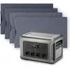 Image de ALLPOWERS Générateur Solaire 3500W (R3500 V2 + SF200 200W Panneau Solaire Flexible) - R3500+4PCS SF200 Panneau Solaire 200W