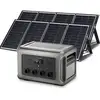 Image de ALLPOWERS Générateur Solaire 3500W (R3500 + SP035 200W Panneau Solaire) - R3500+2PCS SP035 Panneau Solaire 200W