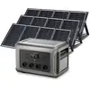 Image de ALLPOWERS Générateur Solaire 3500W (R3500 + SP035 200W Panneau Solaire) - R3500+3PCS SP035 Panneau Solaire 200W