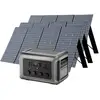 Image de ALLPOWERS Générateur Solaire 3500W (R3500 V2+ SP037 400W Panneau Solaire) - R3500+3PCS SP037 Panneau Solaire 400W