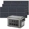 Image de ALLPOWERS Générateur Solaire 3500W (R3500 V2+ SP039 600W Panneau Solaire) - R3500+3PCS SP039 Panneau Solaire 600W
